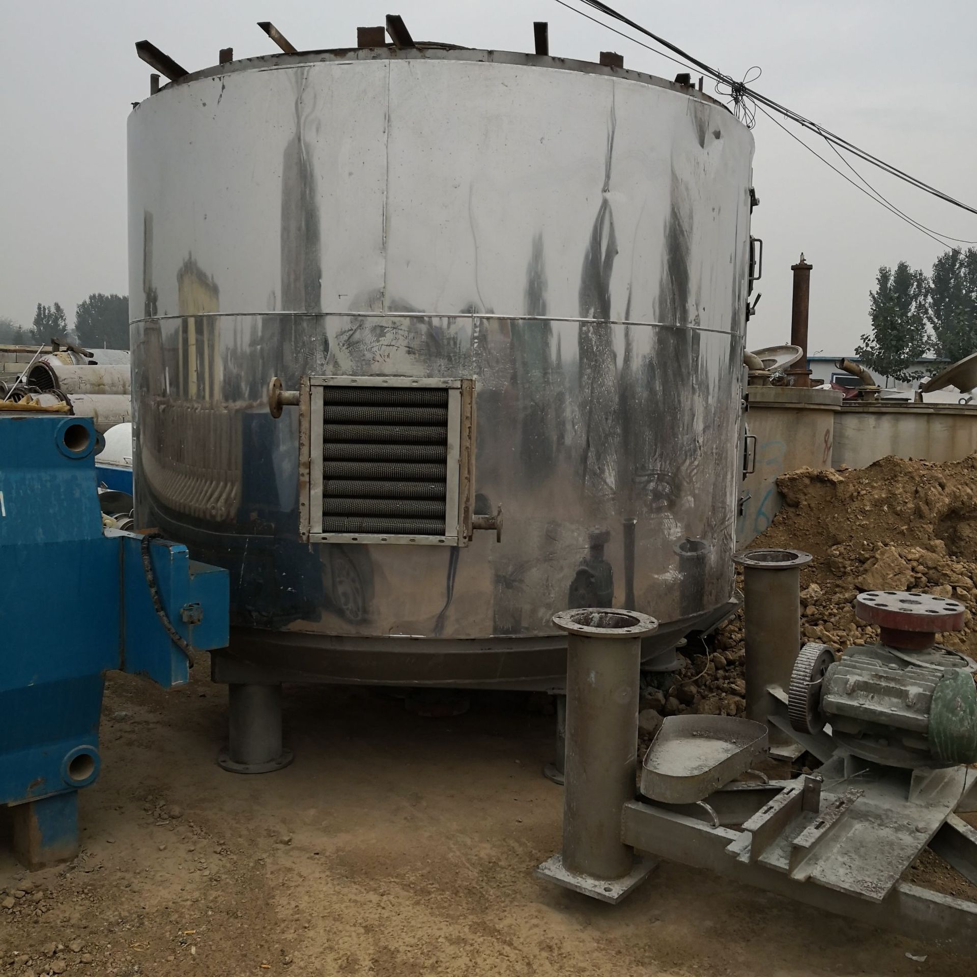 4平方盘式干燥机 二手5平方盘式干燥机红霉素盘式干燥机