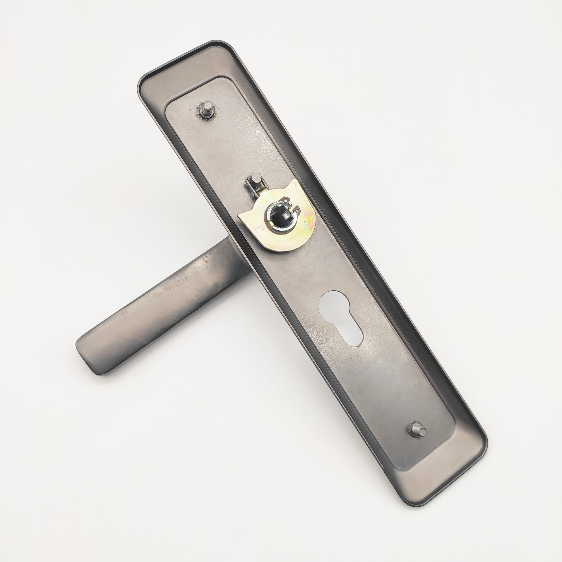 星空灰室内门执手锁 卧室门执手锁 木门压把锁 精品卧室门锁具