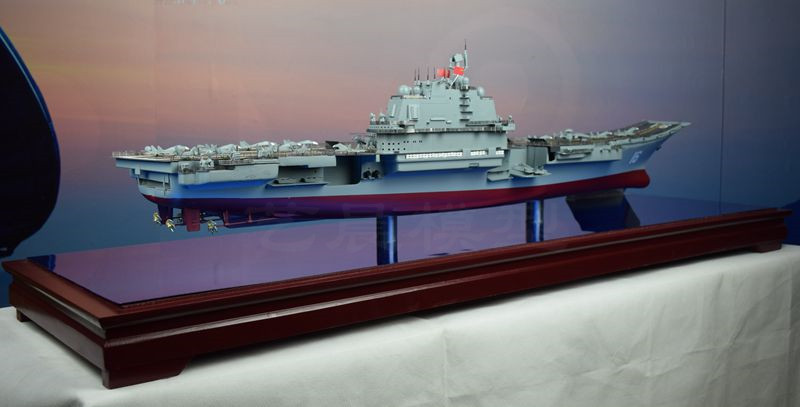 山东舰模型细节图图片