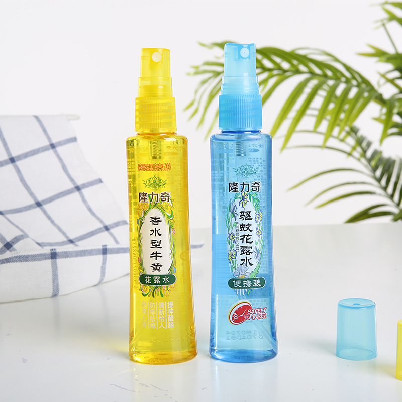 隆力奇蛇胆牛黄花露水驱蚊止痒清香型蚊不叮