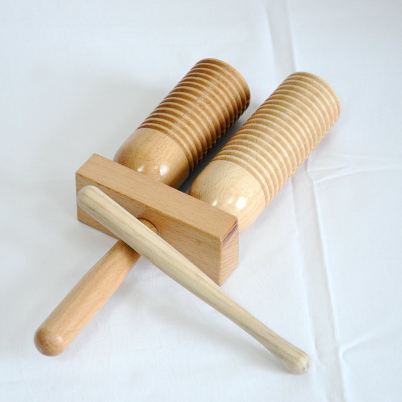 厂家供应 儿童早教器材高低梆子 亲子教具高低梆子