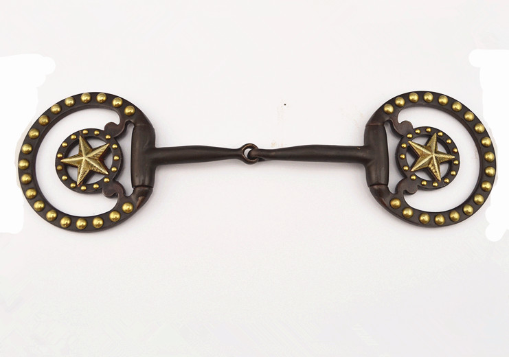 西部口衔铁西部马嚼子马嚼子马口衔衔铁马具马具马术用品