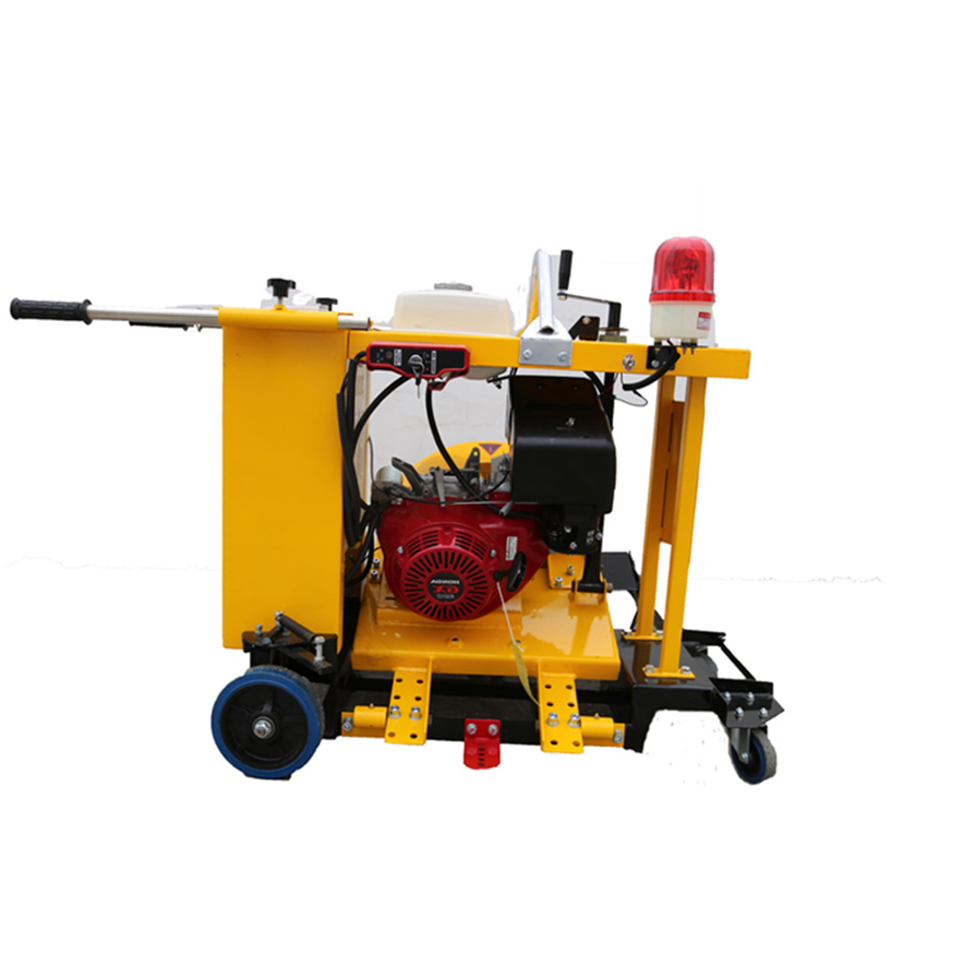 手推式马路标线机 生活小区广场跑道常温划线机 多功能汽油划线机