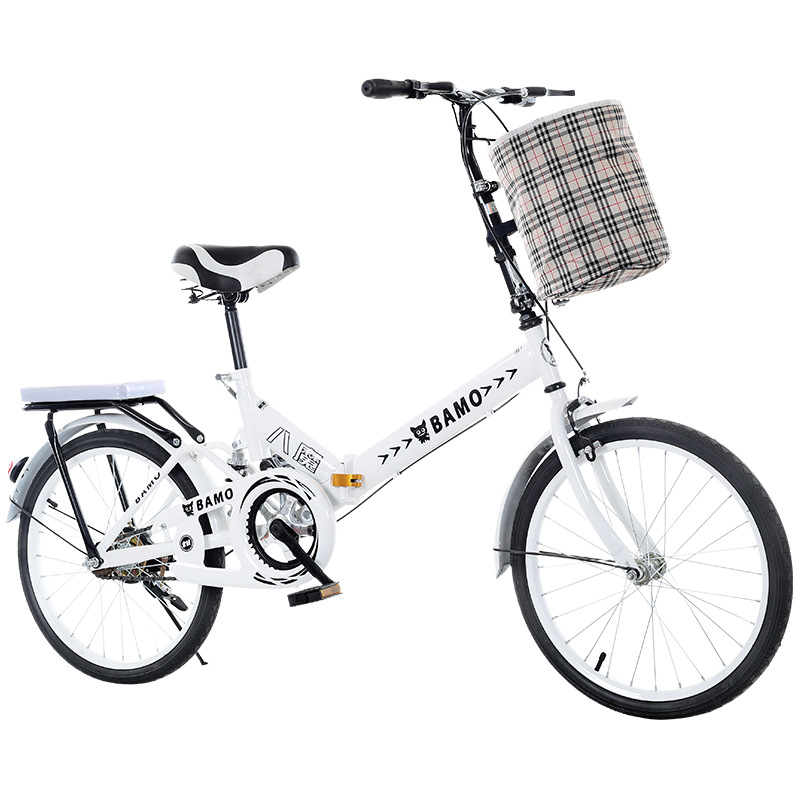 Installation-Free 16-Inch 20-Inch Folding Bicycle Adult Men and Women Ultra-Light Portable Shock-Absorbing Student Bike Bicycle