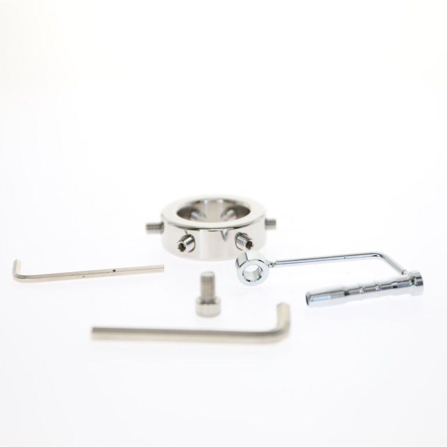 2020 男用不锈钢阴茎枷 阴茎夹具马眼尿道刺激男用束缚装置