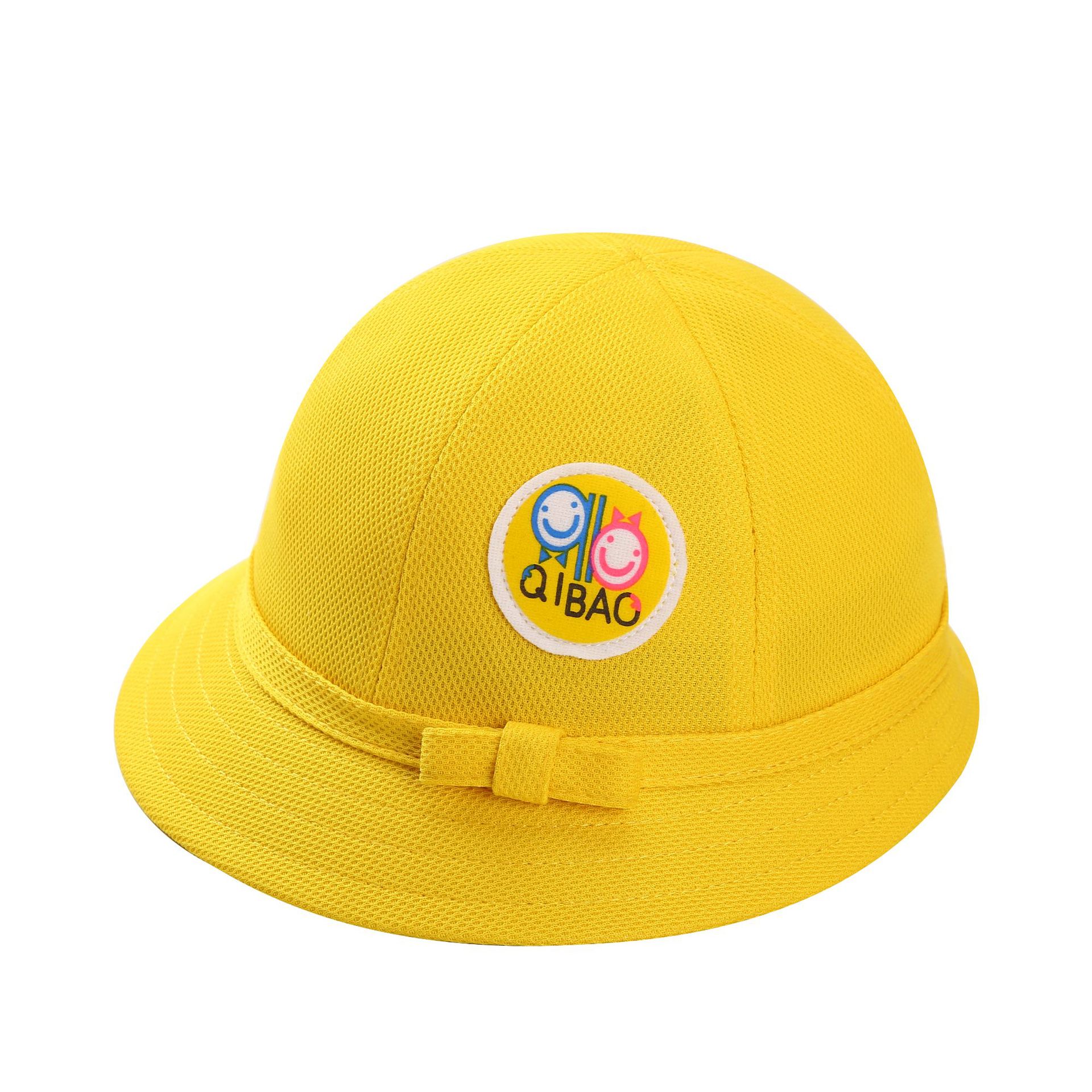 2018新款秋游儿童小学生帽子免费印园标校徽