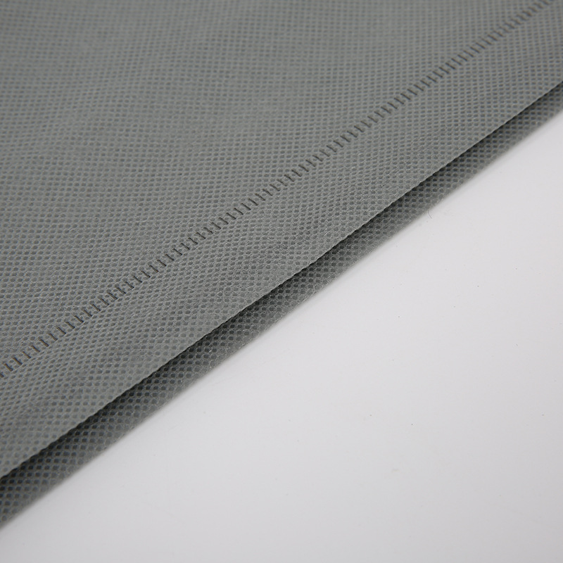 厂家直销灰色无纺布拉绳抽绳包装袋可束口收纳衣物防尘环保袋定制