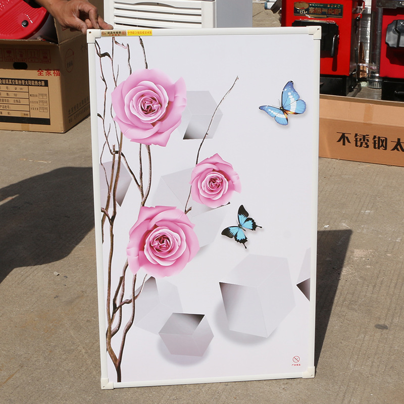 家用碳晶板墙暖画 壁挂式取暖器 全屋取暖电暖画 家用碳晶墙暖