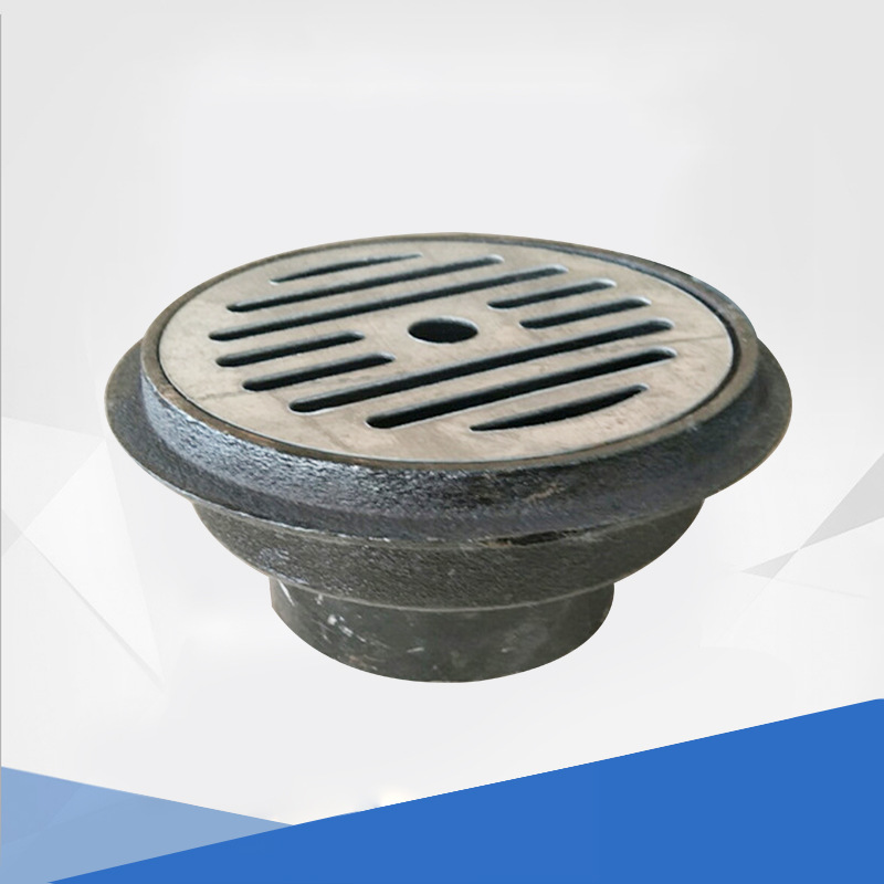 直通式有水封地漏 带水封铸铁地漏 dn100直通式排水管道配件