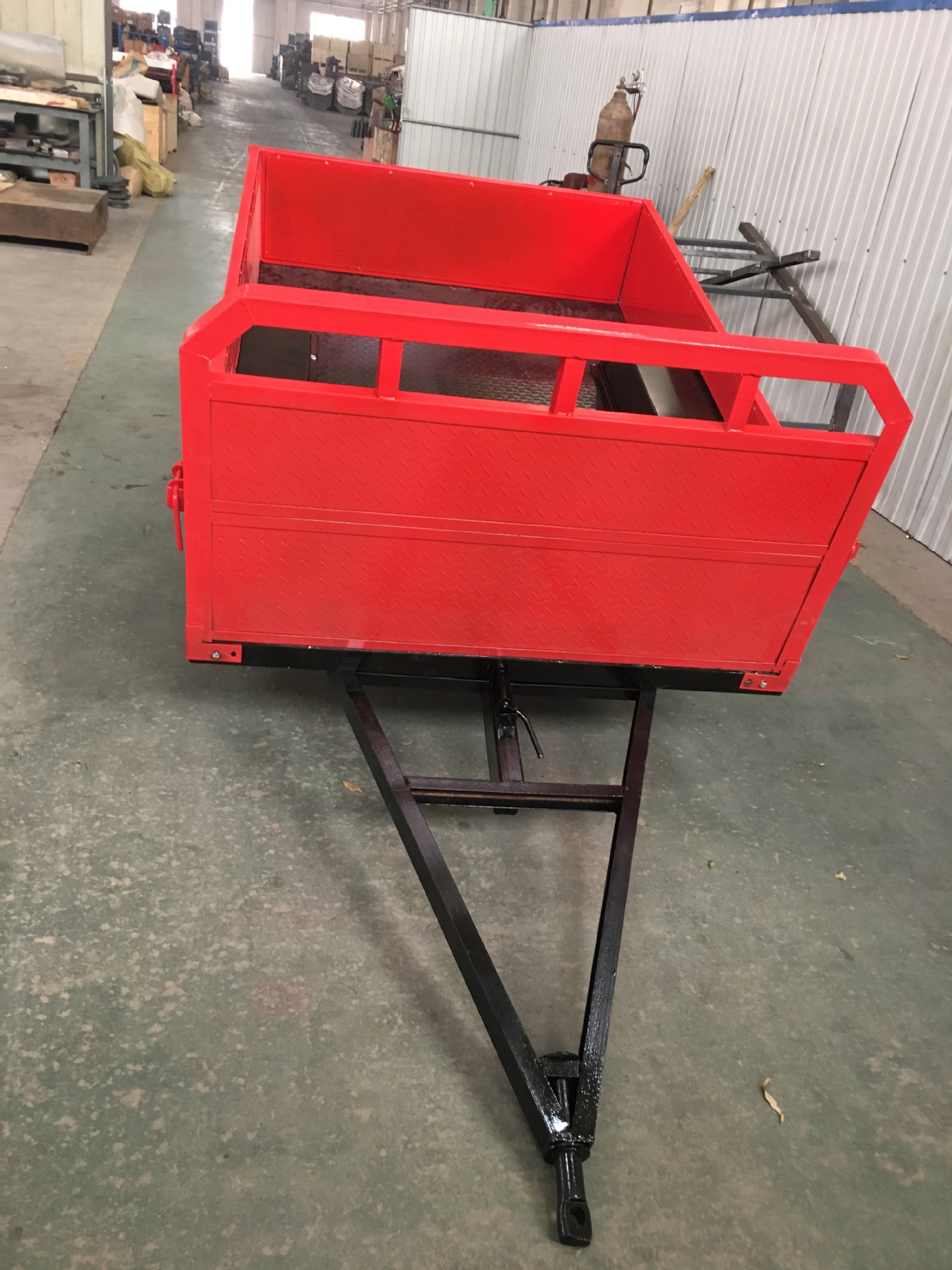 厂家销售四轮拖拉机配套拖斗拖车拖拉机拖斗带气顶