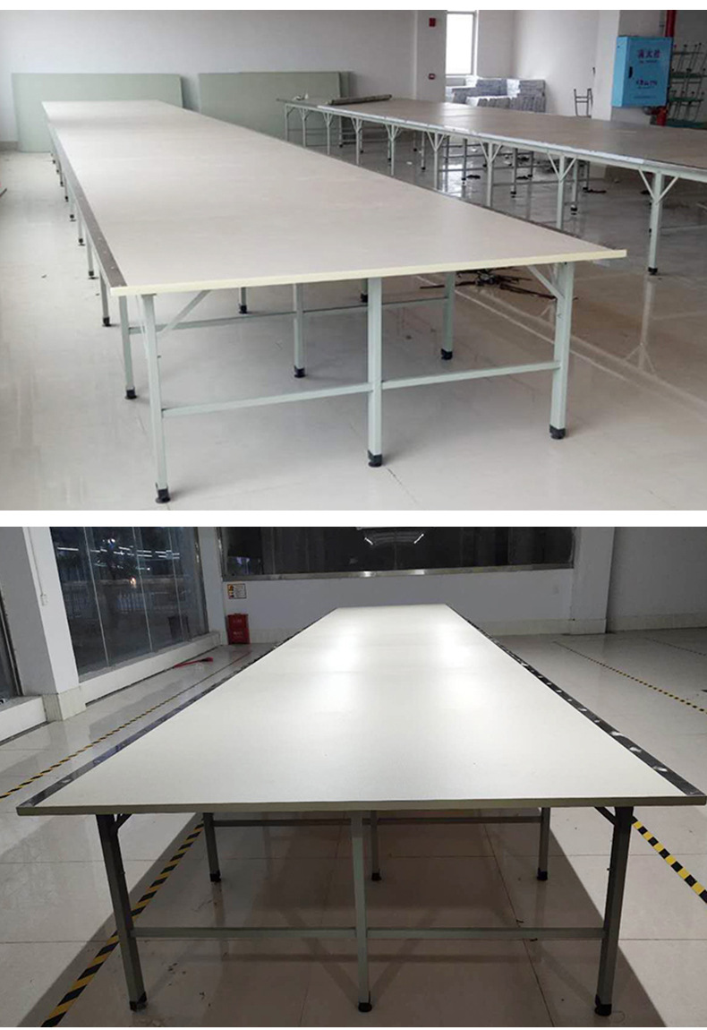 加厚打包裁剪台现货 洁净包装工作台 工厂服装剪裁组合工作台