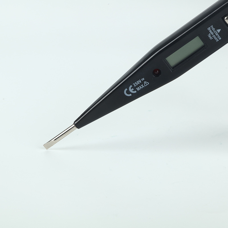 厂家直销 感应测电笔88-28 家用电子工具 12-220v数显电工验电笔