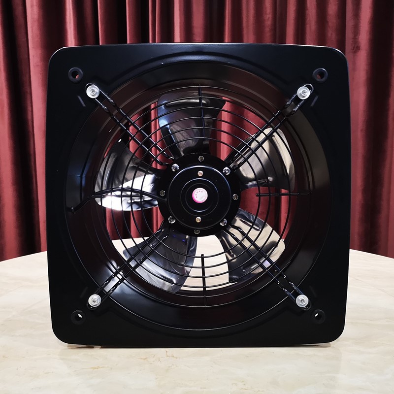 壁式轴流风机饭店厨房抽油烟高速工业排气扇强力抽排烟风机400m