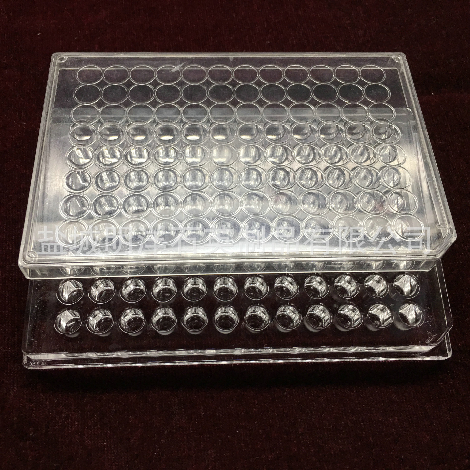 酶标仪测定紫外 96孔石英微孔酶标板 耐高温一体石英酶标板微孔板