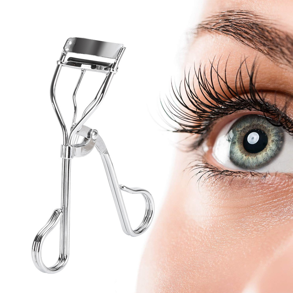 睫毛夹工厂直销不锈钢眼睫毛夹子广角自然卷翘器辅助工具可定制