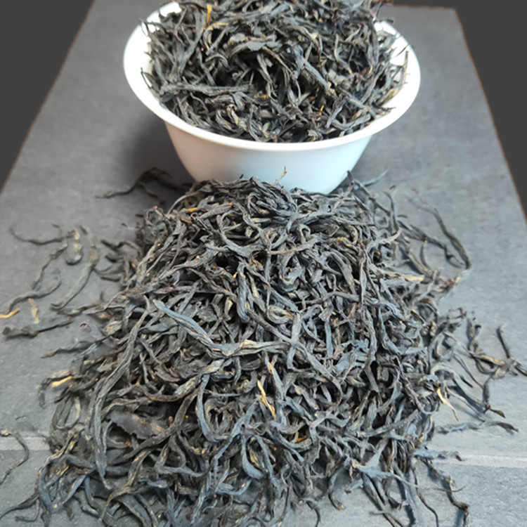 2022年工夫红茶产地中小叶种红茶散装黑条广西三江茶叶批发