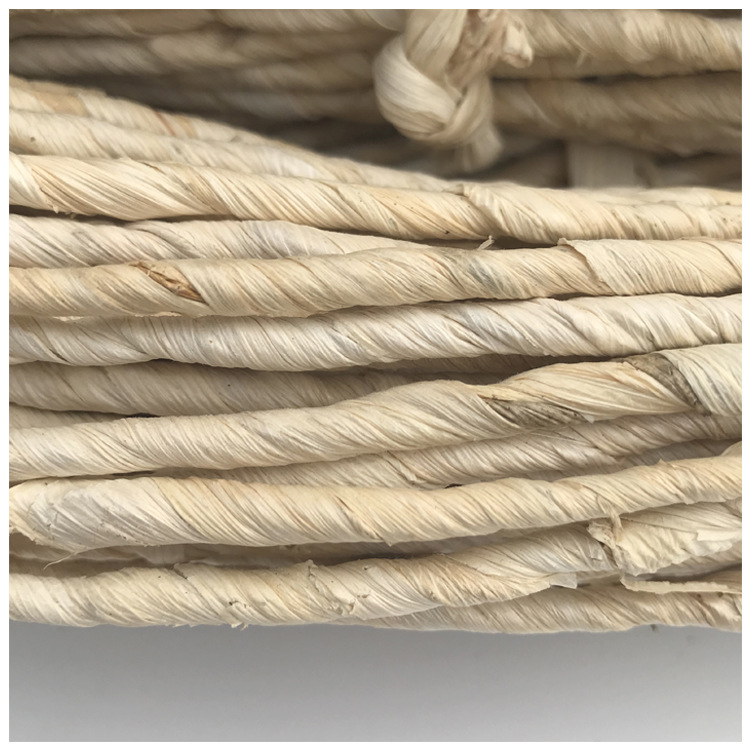 天然单股玉米绳 玉米皮绳 diy手工手提包 宠物用品 家具 家居装饰