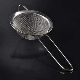 工厂直销双重滤冰器 圆底不锈钢漏网 strainer 鸡尾酒调酒过滤