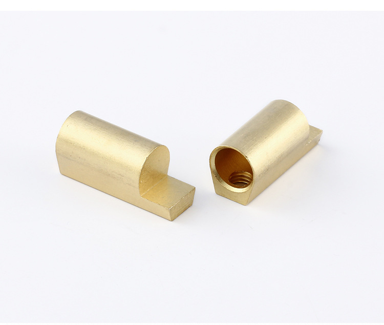 五金铜紧固件非标定制 接线柱 方管连接件 黄铜预埋件 规格齐全
