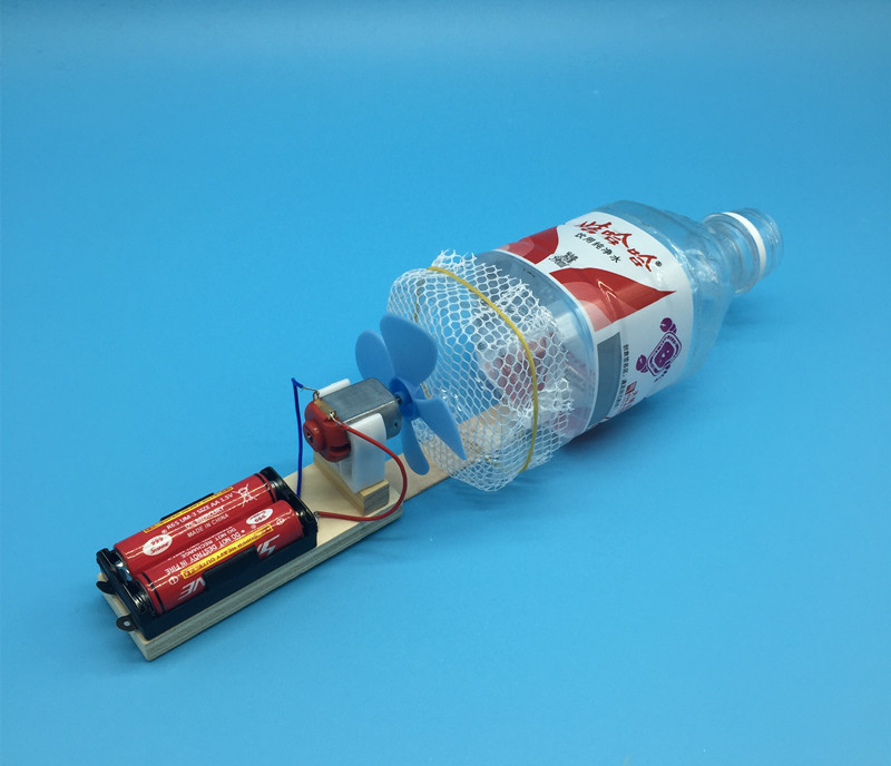 diy自制科技小制作电动吸尘器 儿童科学实验小手工材料包厂家批发