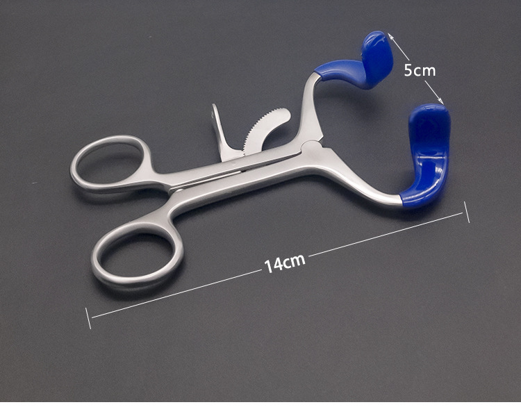 不锈钢钳式牙科开口器口腔检查器械耗材金属开口钳练习张口张嘴