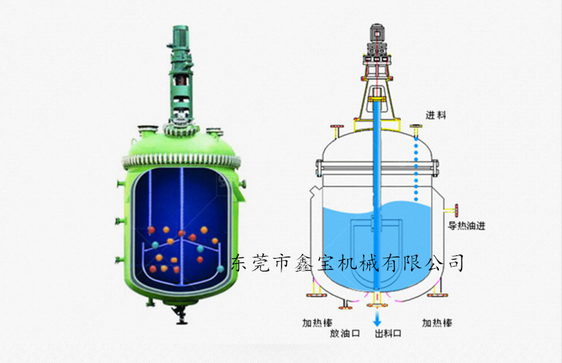 抽真空不锈钢反应釜 定制密封搅拌罐 加热冷却真空储存罐