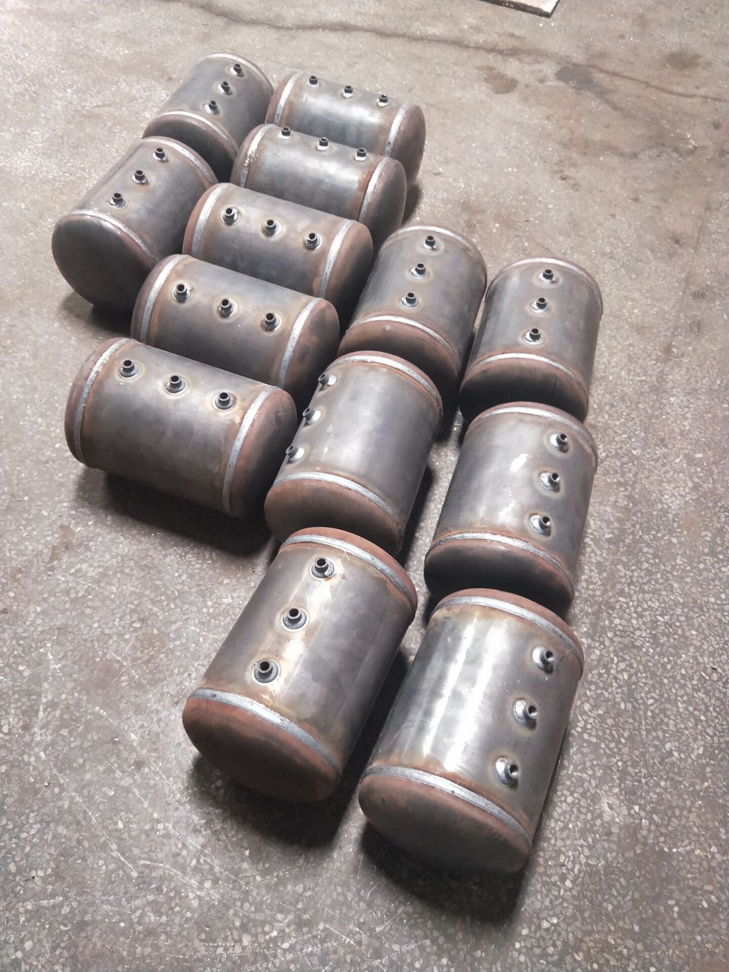 小型空气储气罐 卧式储气罐