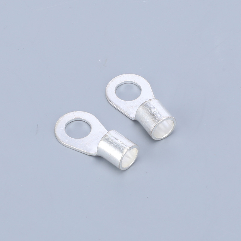 ot168冷压端子接线耳o型圆形铜鼻子接线压接裸端子连接器