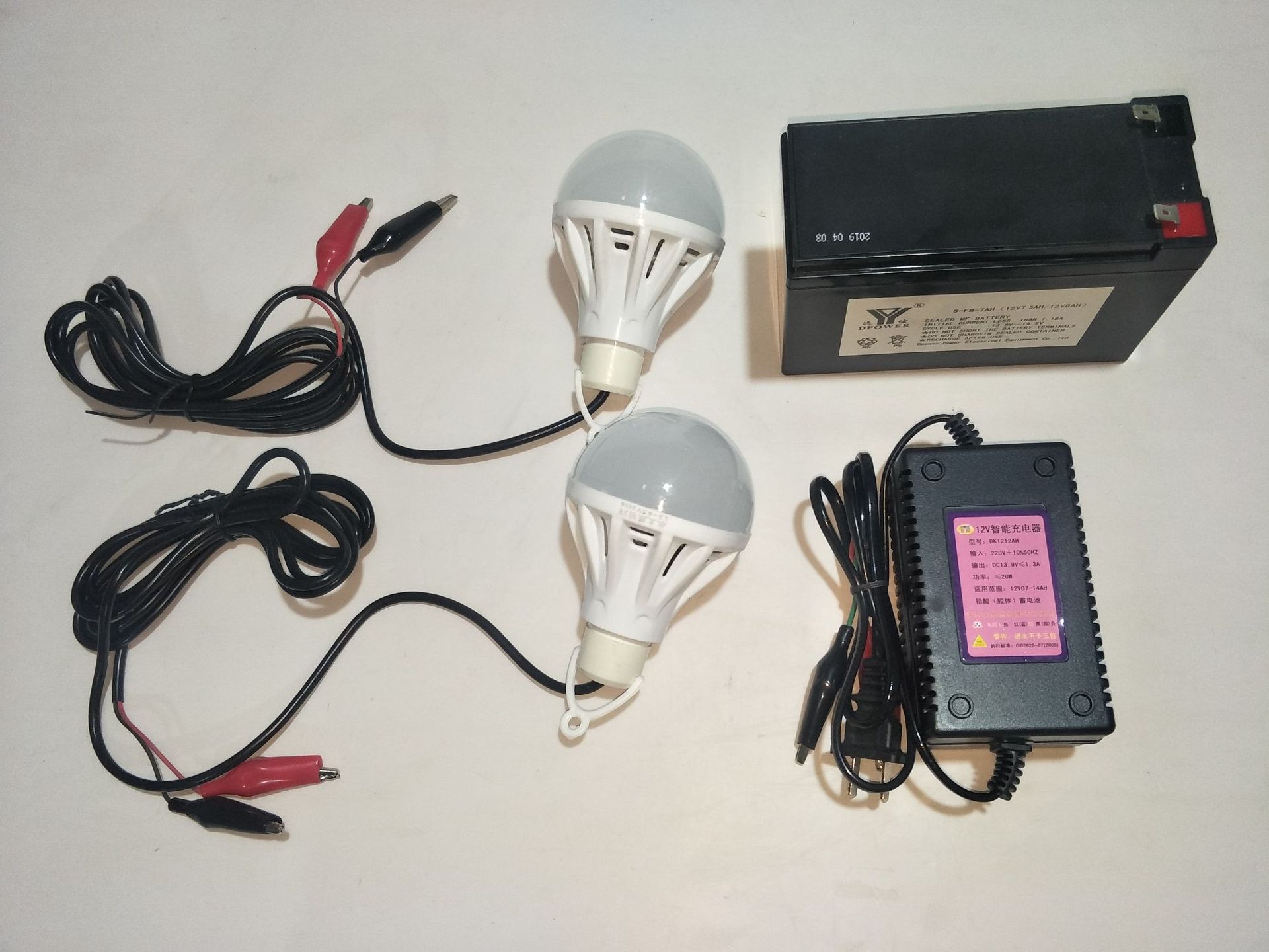 夜灯摆摊灯移动照明系列 节能led夜市便携电瓶灯可定制