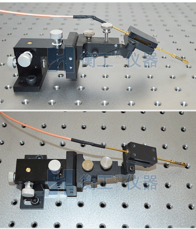 探针座探针台探针调整座iv芯片触点测试夹具台三维探针实验夹持器-阿