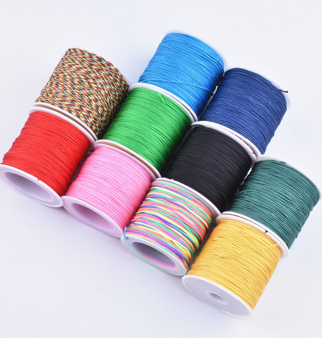 抖音72号玉线 手工编织绳编绳编制线自编手链的红绳子手绳女diy