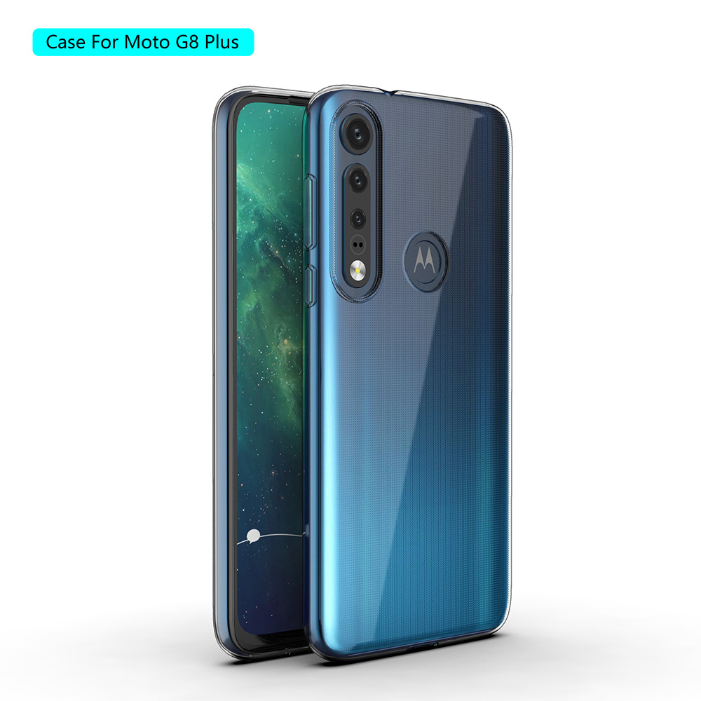 适用moto g8 plus新型号超薄透明简约tpu现货库存