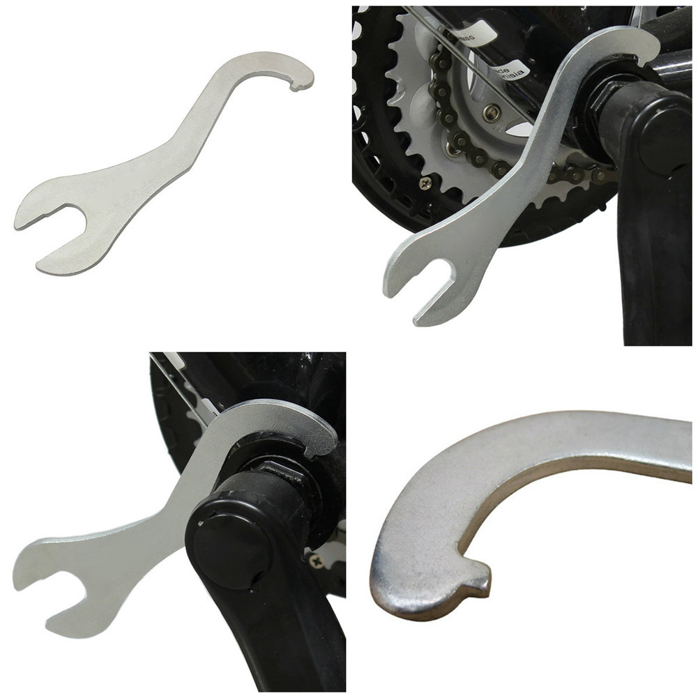 多功能一体中轴飞轮固定扳手 尾勾扳手三合一/自行车维护工具套装