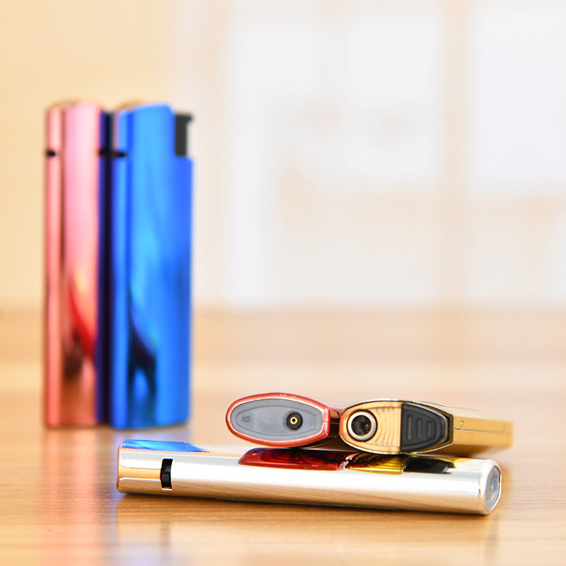 浪客t1金属防风打火机批发 地摊货礼品广告电子打火机定制logo