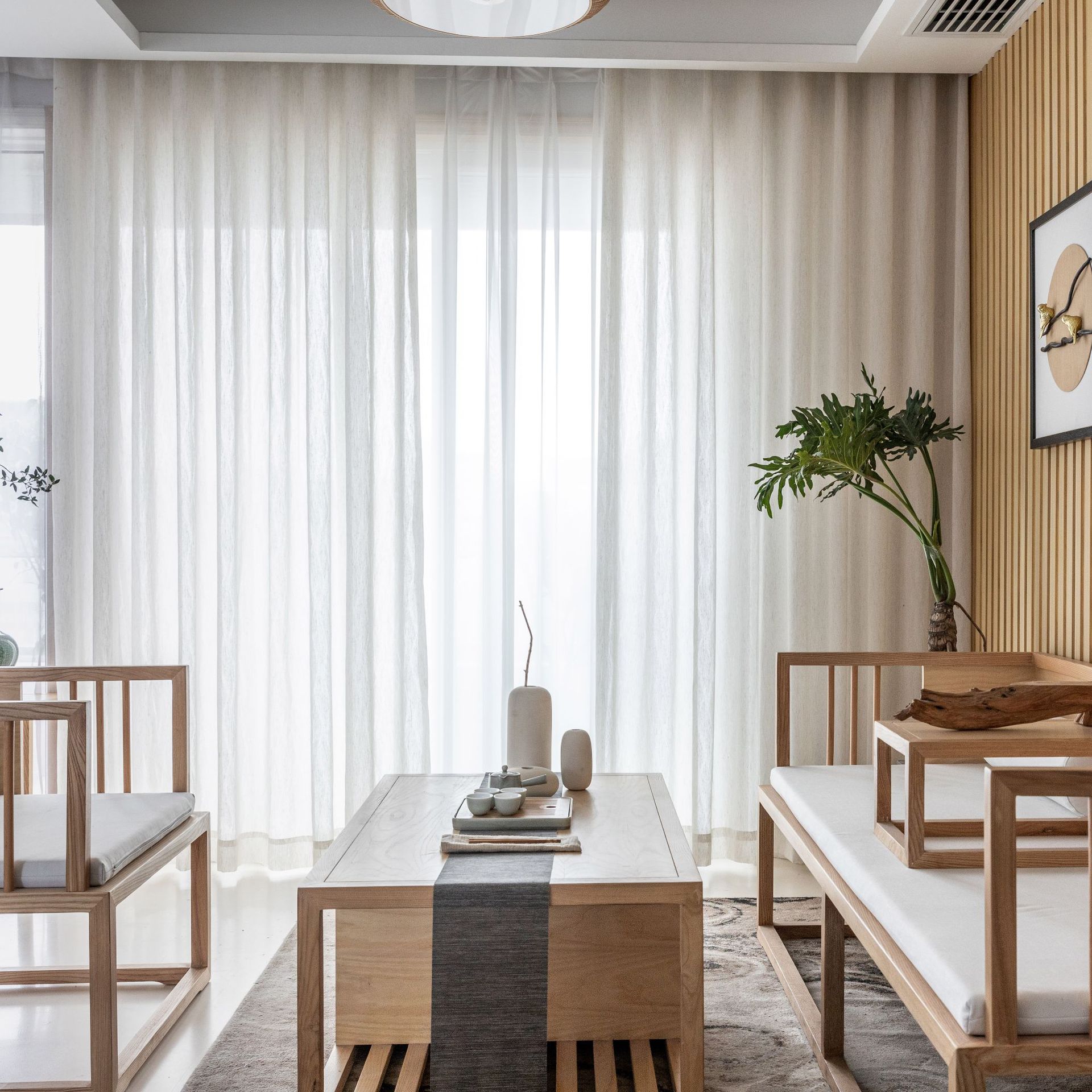 8成交2016米素色纱帘 白色窗帘棉麻窗纱 卧室客厅北欧