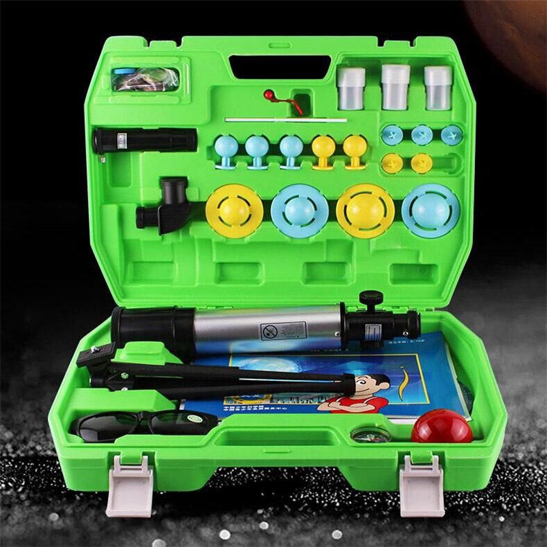 小学天文实验箱新课标天文望远镜天象仪星座盘儿童科学实验器材