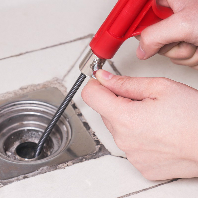 通下水道神器通马桶工具家用厨房一炮通厕所堵塞手摇管道疏通器