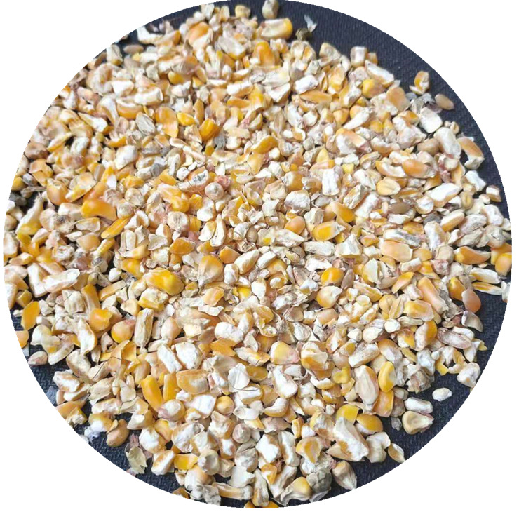 厂家直销 五谷杂粮 玉米糁 碎玉米下脚料粮食筛漏淀粉厂筛下物