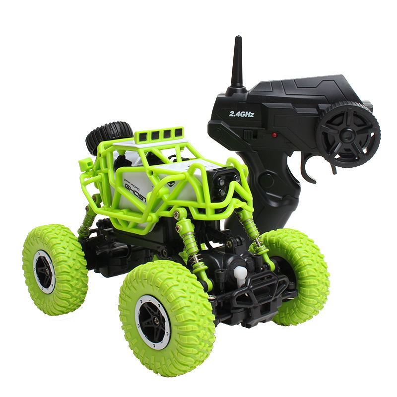 煌博迷你遥控攀爬车2.4g四驱越野遥控车充电模型儿童男孩玩具车