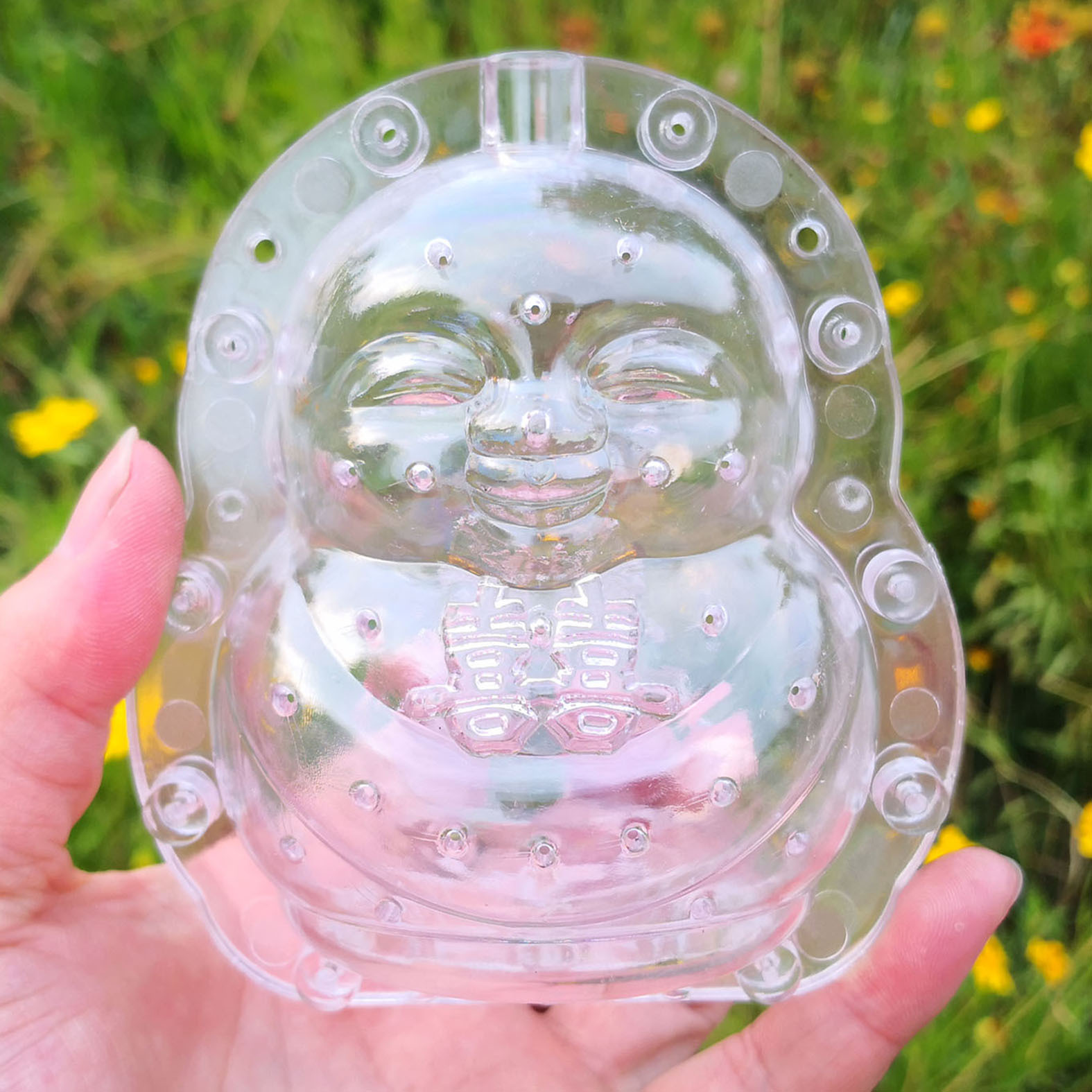 甜瓜水果定型生长模具福娃双喜娃人参果模具佛形人身头像塑料模具