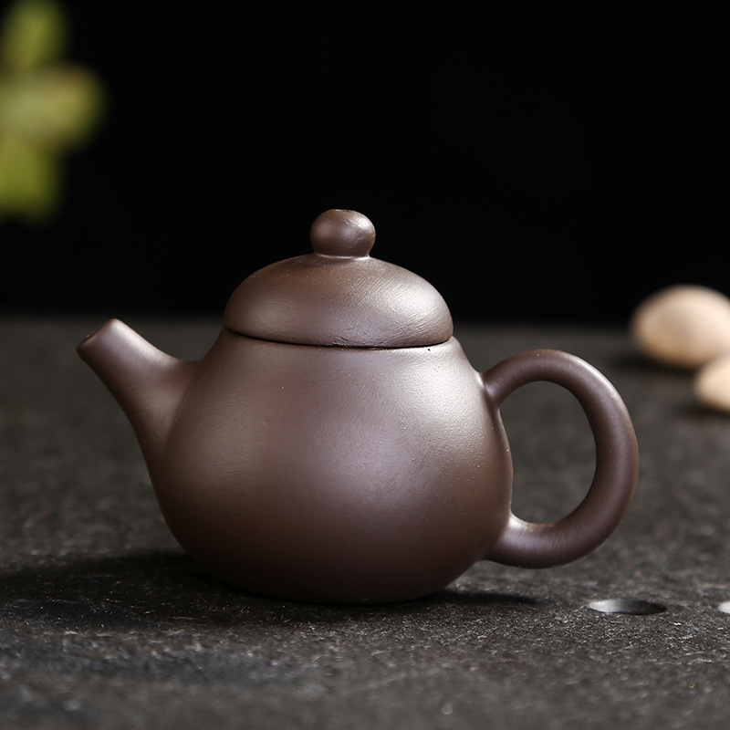 紫砂迷你小茶壶创意小号指尖壶袖珍小号茶玩茶宠摆件功夫茶具可养