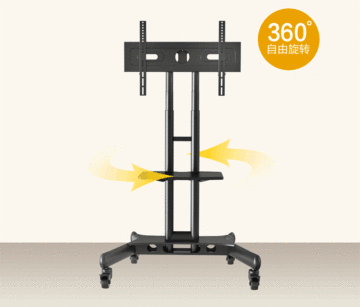 nb ca55液晶电视推车电视机移动落地支架旋转升降支架挂架32-65寸