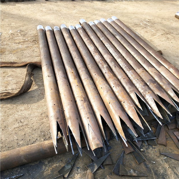 现货发售管棚钢管注浆钢管超前小导管钢花管可生产定制来料加工