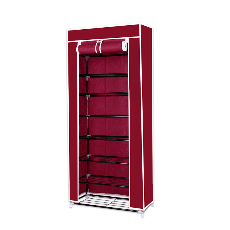 Shoe Rack Manufacturers Supply a Large Number of Goods in Stock Simple Concise Multi-Layer More than Creative Non-Woven Fabric Shoe Cabinet Factory Direct Sales