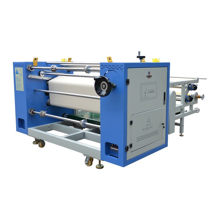 油温印花机迷你小滚筒热转印机器数码升华布匹热转印机20*120cm