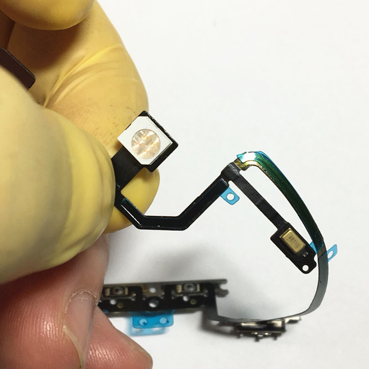 适用苹果iphonexr开机音量排线 xr开机音量 xr闪光灯静音开关排线