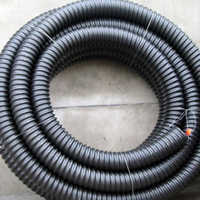 碳素波纹管穿线小波纹通信用电力电缆保护管地埋增强加厚管现货