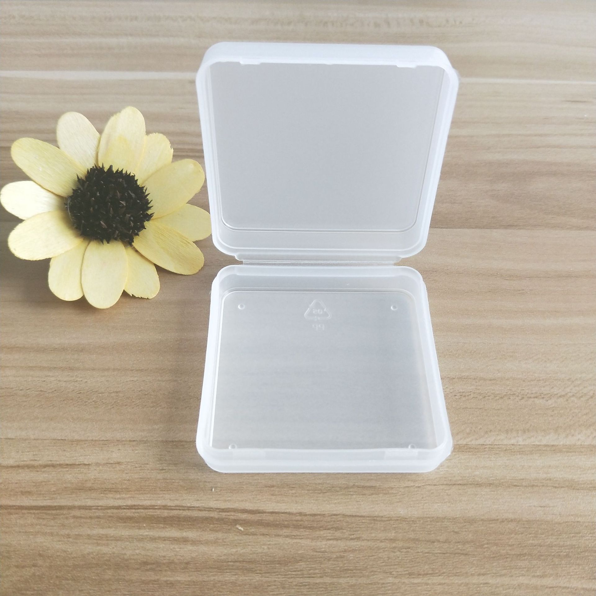 加工定制pp磨砂盒塑料小方盒注塑包装盒可定制颜色塑料盒