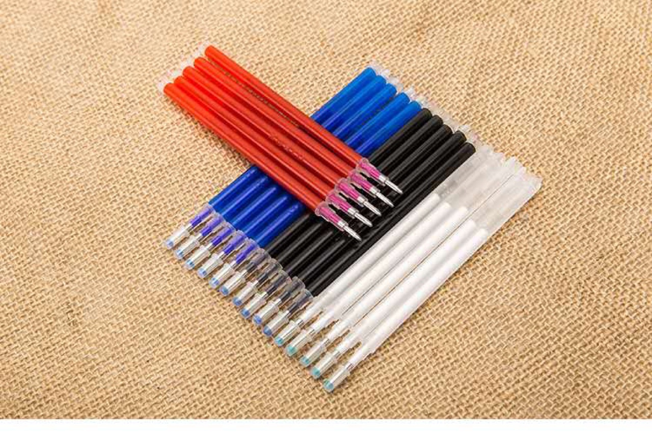 高温消失笔芯服装制版用褪色笔加热自动退色笔点位热消笔水银笔芯