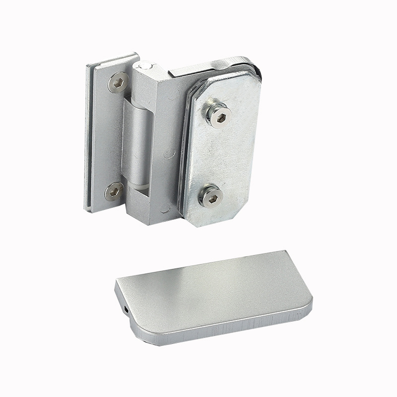 厂家直销玻璃门隔断合页 铝合金自由合页 门铰链 办公室隔断五金